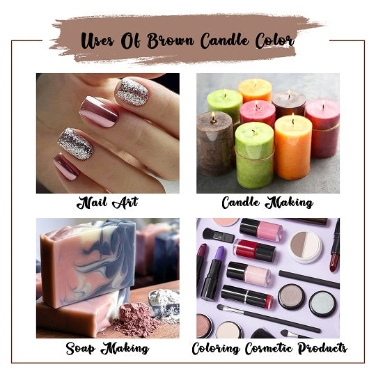 Rich Brown Soap Colourant for Handcrafted Soaps in the UK VEDAOILS UK