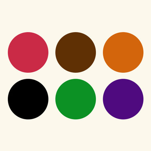 Liquid Candle Color Dye Kit - 6 Color Set