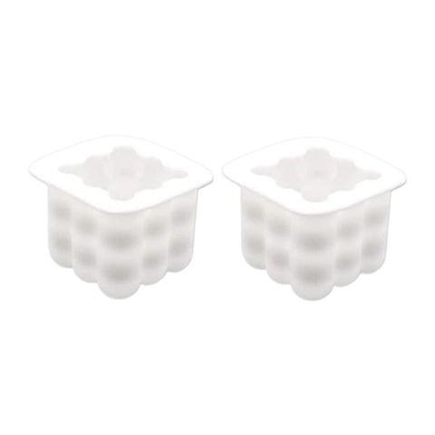 3D Bubble Candle Silicone Mould  - Buy 1 Get 1 Free