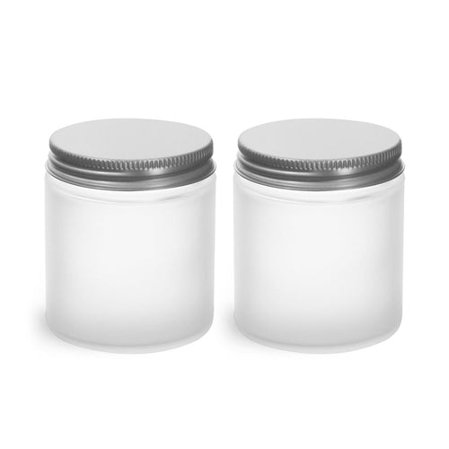 Frosted Candle Jars 100 Ml - Buy 1 Get 1 ( BOGO Offer)
