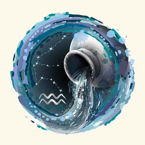 Aquarius Zodiac Sign Essential Oil Blend