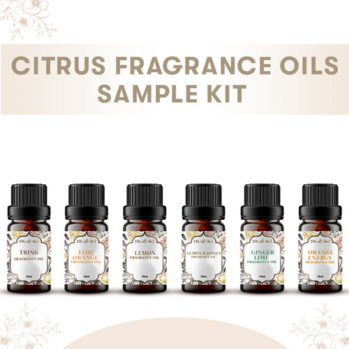6 Citrus Fragrance Oils Sample Kit