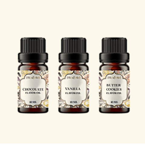 3 Dessert & Bakery Flavor Oils Sample Kit