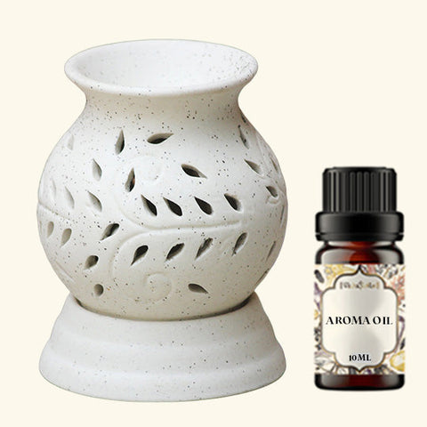 Matki Shaped Electric Aroma Diffuser + Custom Oil of Your Choice