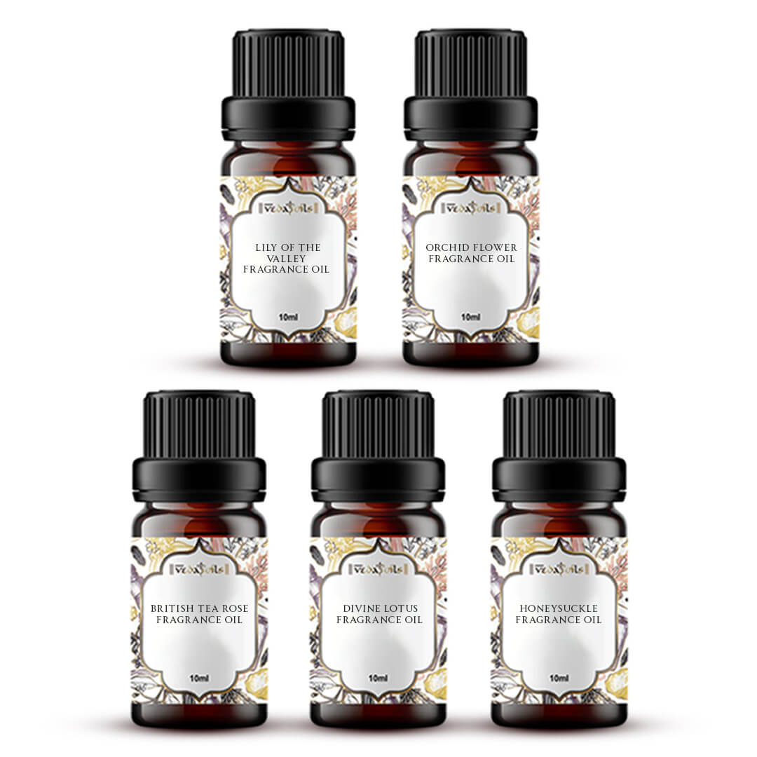 Buy Feminine Fragrance Oils Sample Kit Online Try Now VEDAOILS UK