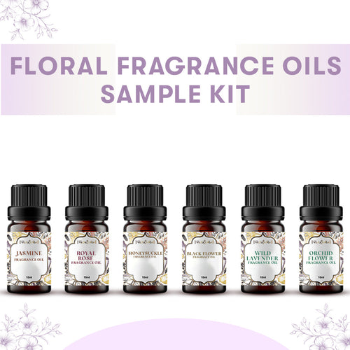 6 Floral Fragrance Oils Sample Kit - 10 Ml Each