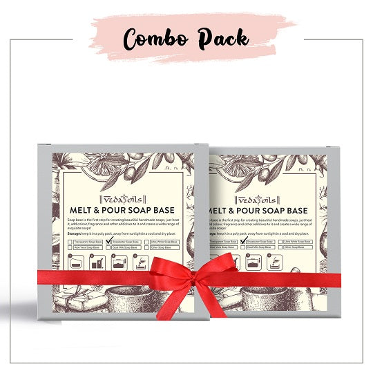 Shea Butter & Goat Milk Soap Base - Combo Pack