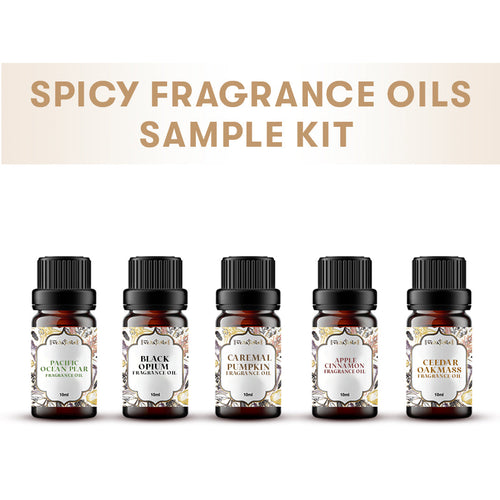 Spicy Fragrance Oils Sample Kit - 10 Ml Each