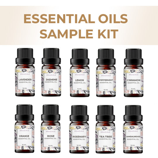 Top 10 Essential Oils Kit - 100% Pure & Natural