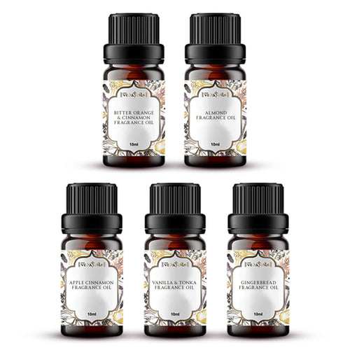 Winter Fragrance Oils Sample Kit - 10 Ml Each
