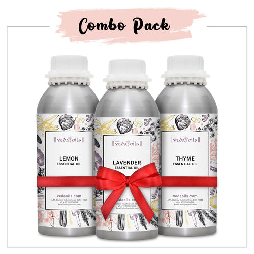 Lemon Oil | Lavender Oil | Thyme Oil - Combo Pack