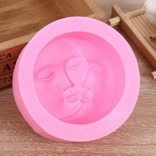 Sun Moon Candle Silicone Mold