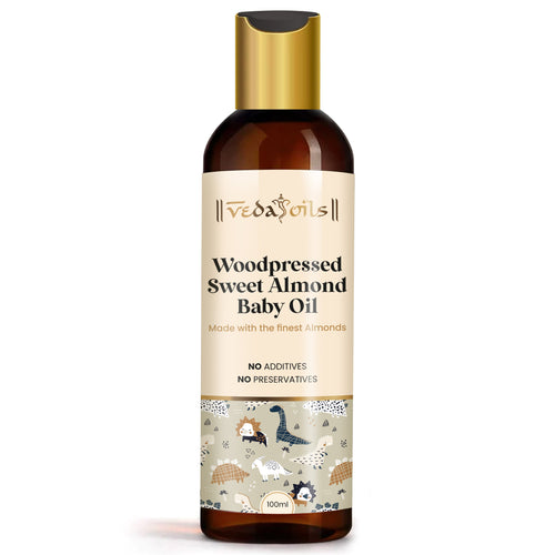 Woodpressed Sweet Almond Baby Oil - 100 Ml
